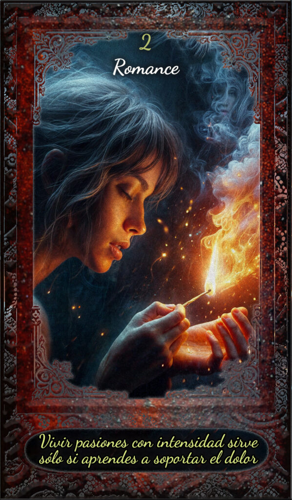 Carta que ilustra Romance: una crítica a las relaciones superficiales y a la falta de responsabilidad afectiva