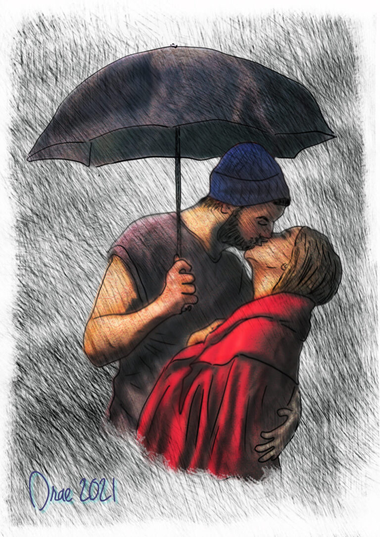 ilustraciones románticas que representan la pasión extramatrimonial