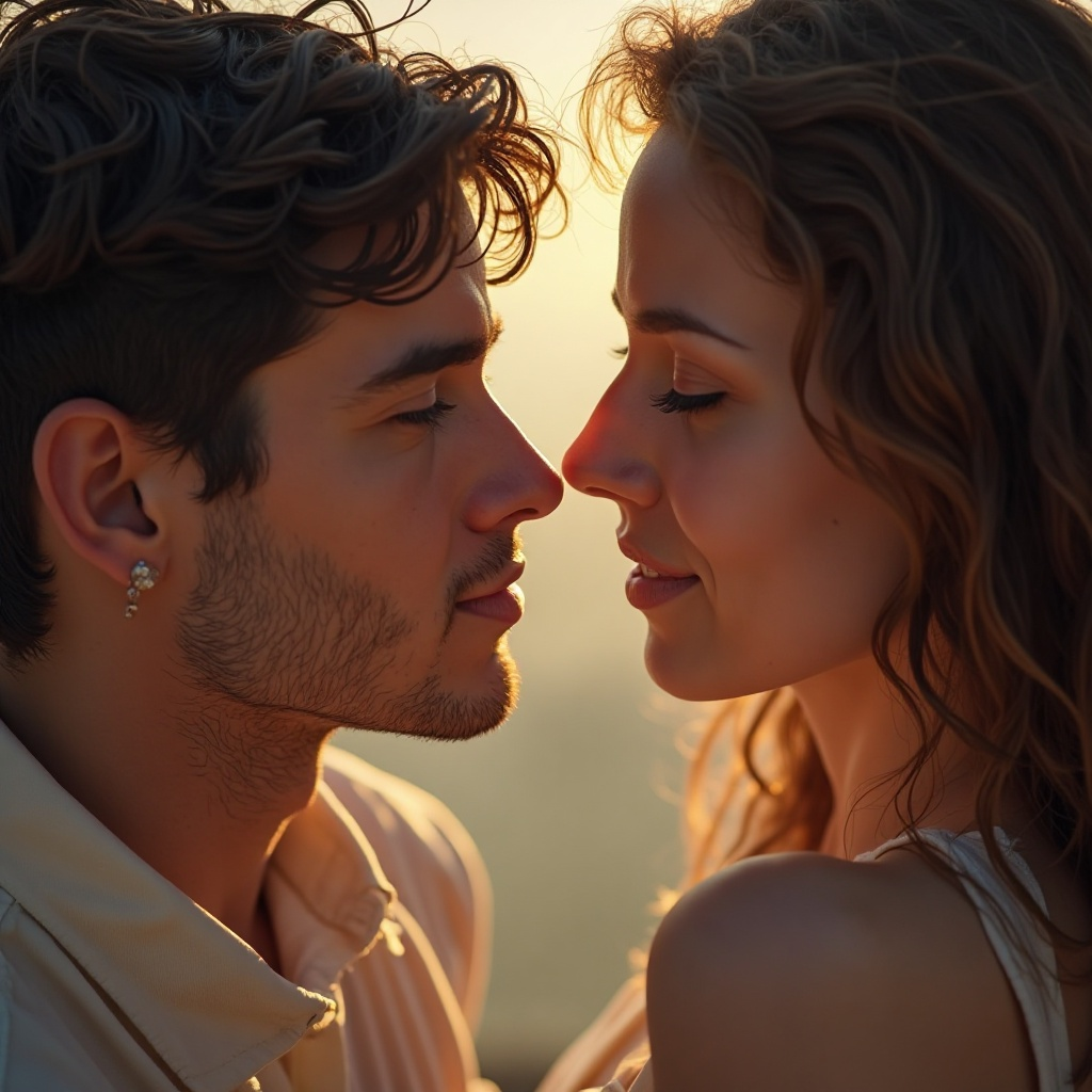 dos personas mirándose, un ejemplo perfecto de cómo hablar con la mirada en el amor.