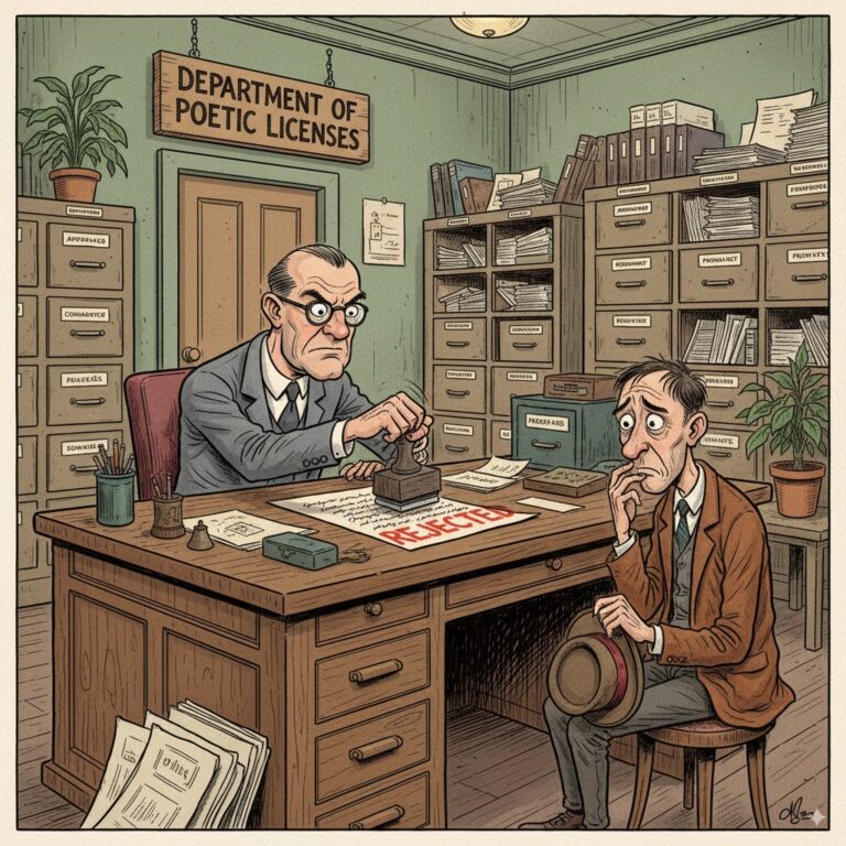 sketch licencia poética - humor absurdo