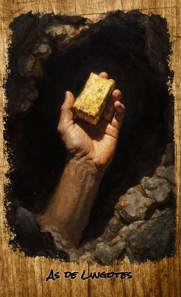 as de lingotes para el tarot evolutivo sobre frustraciones