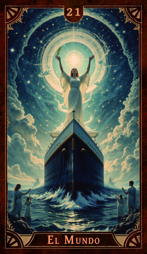 El mundo del Tarot del Titanic y su papel en la incertidumbre migratoria de Lana