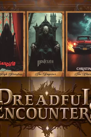 Cartas Tarot Cine De Terror Dreadful Encounters