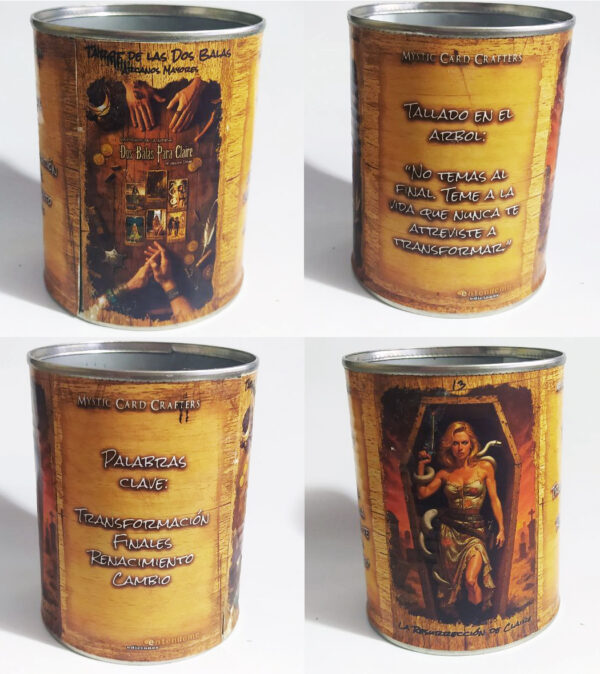 Tarot De Las Dos Balas En Lata - Arcanos Mayores - Imagen 3