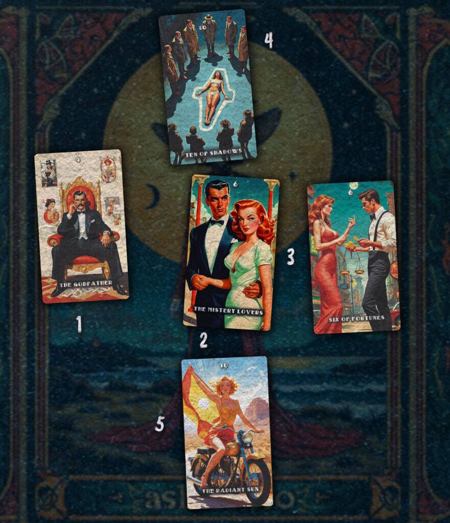 Lectura de tarot por email - Tirada evolutiva sobre el problema de la consultante Mariana