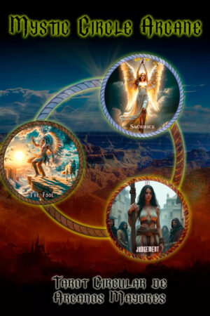Cartas De Tarot Arcanos Circulares 66 Cartas Tres Energías