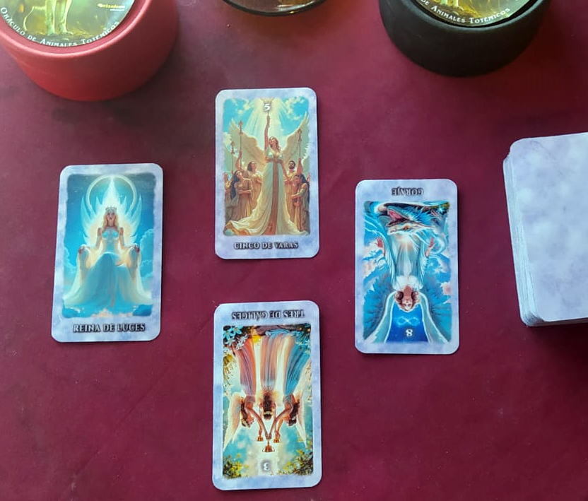 Tarot De Ángeles Lumen Angelis Con Guía Y Bolsa