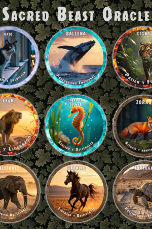 Sacred Beasts Oracle - Cartas De Oráculos De Animales