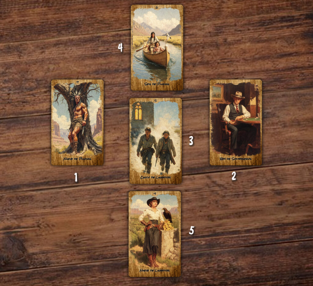 tirada de tarot evolutivo para Pepe