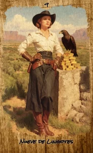 Carta de tirada de tarot evolutivo