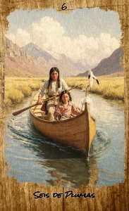 CARTA de mazo de tarot evolutivo 3