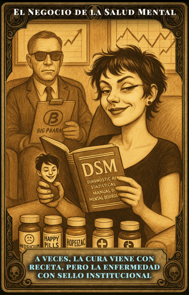 el negocio de la salud mental - carta del oráculo de Conversaciones con Daria