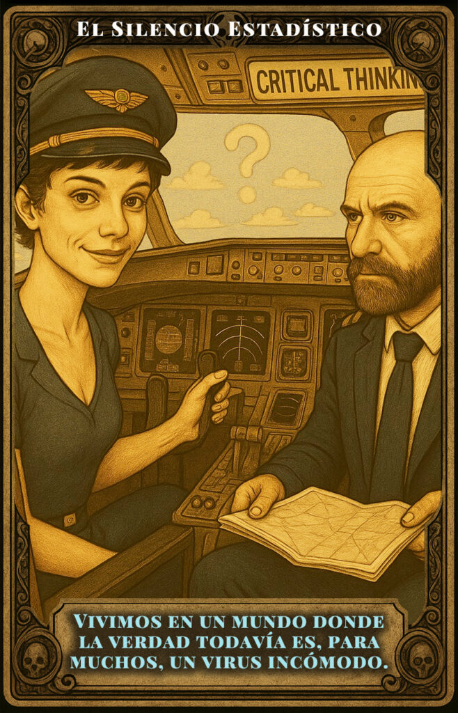 El Silencio Estadístico: Un Diálogo sobre el Aumento de Muertes Súbitas como carta del oráculo de Conversaciones con Daria