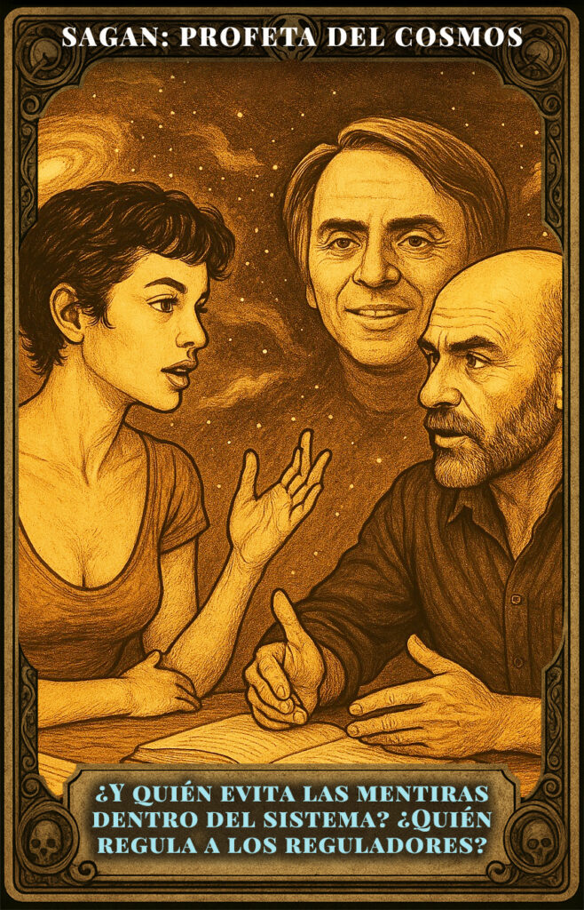crítica a Carl Sagan - carta del oráculo de Conversaciones con Daria