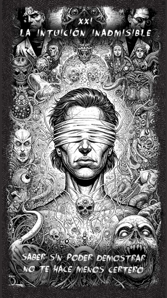 tarot para escépticos - carta del oráculo anatomía de un escéptico
