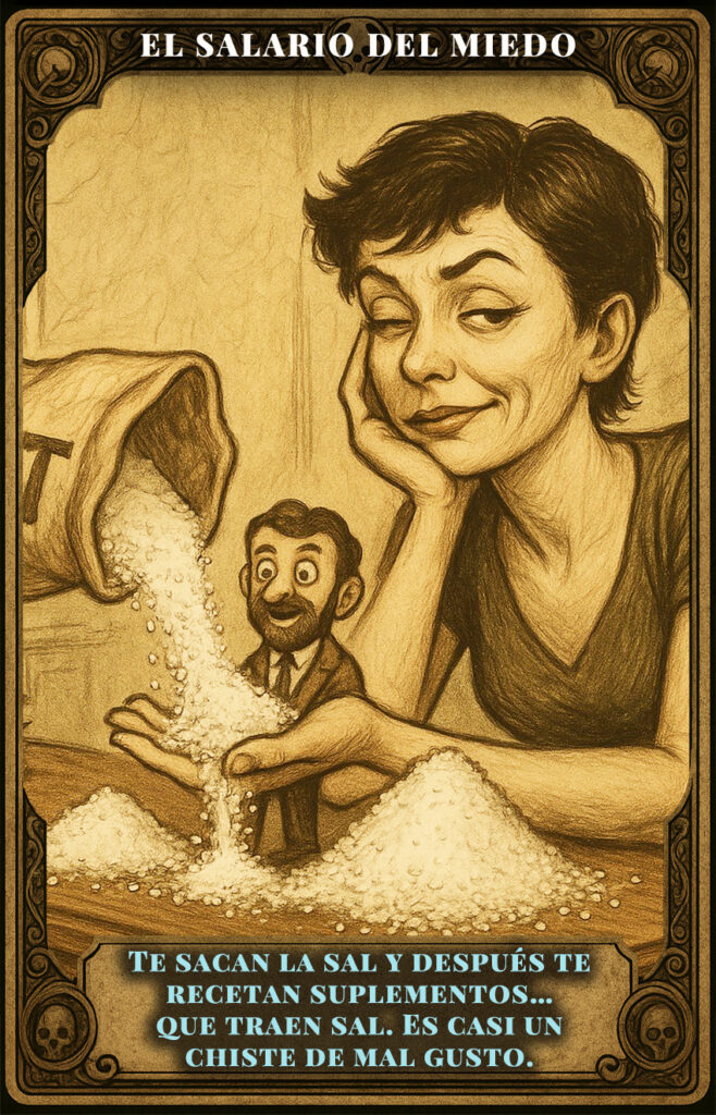 carta de la verdad sobre la sal del oráculo de Conversaciones con Daria