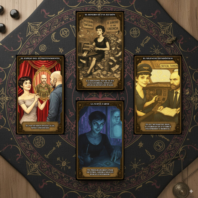 lectura de oráculo para el vacío existencial