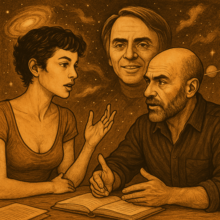 crítica a carl sagan - conversaciones con daria