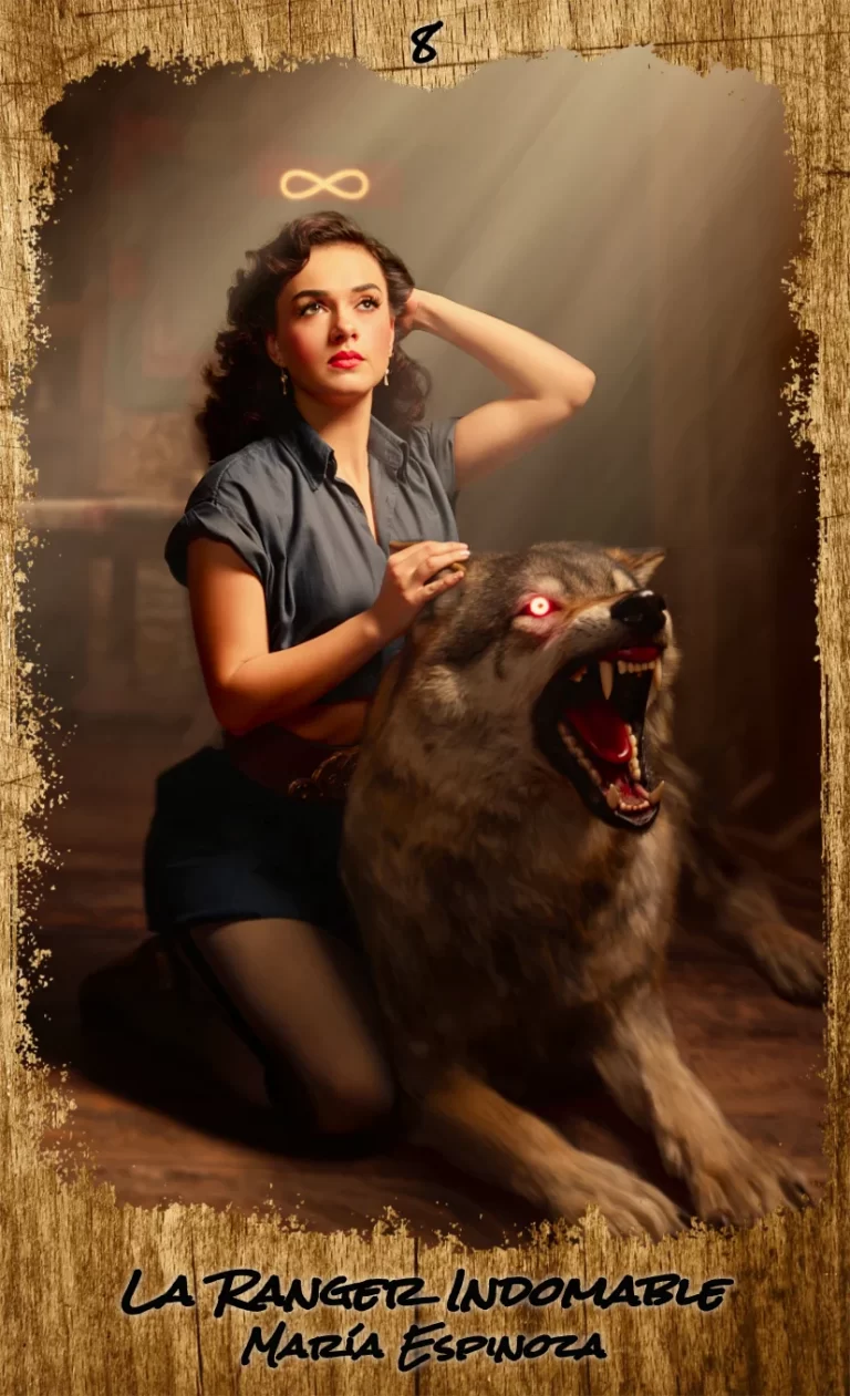 significado la fuerza - tarot de las dos balas carta