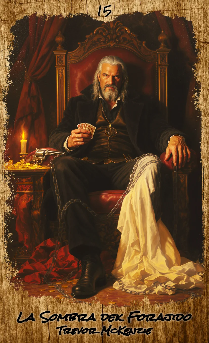 Significado El Diablo: La Historia de "La Sombra del Forajido" carta del tarot de las dos balas