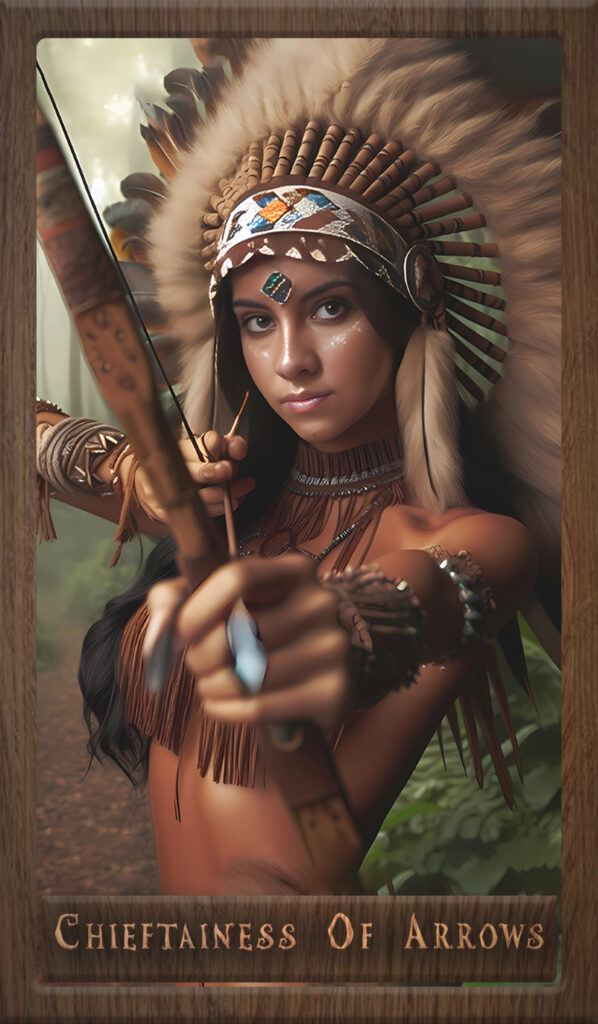 Tarot para equilibrar la vida - jefa de flechas