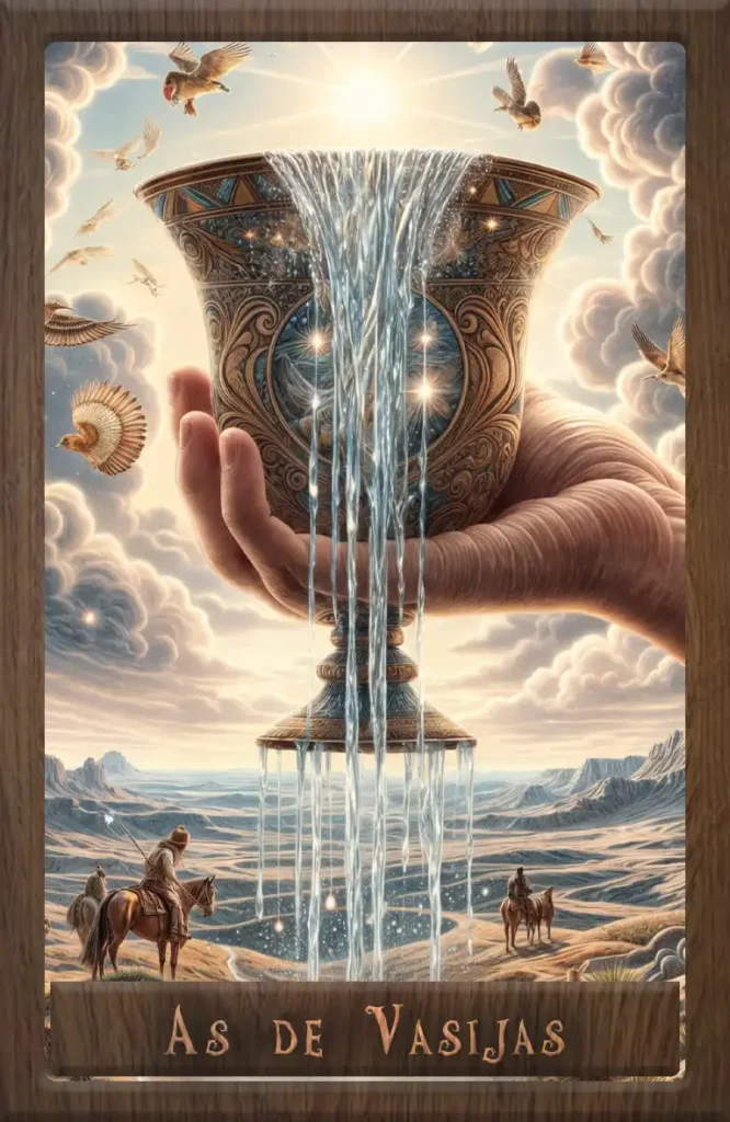 Wakan Tarot - As de Vasijas