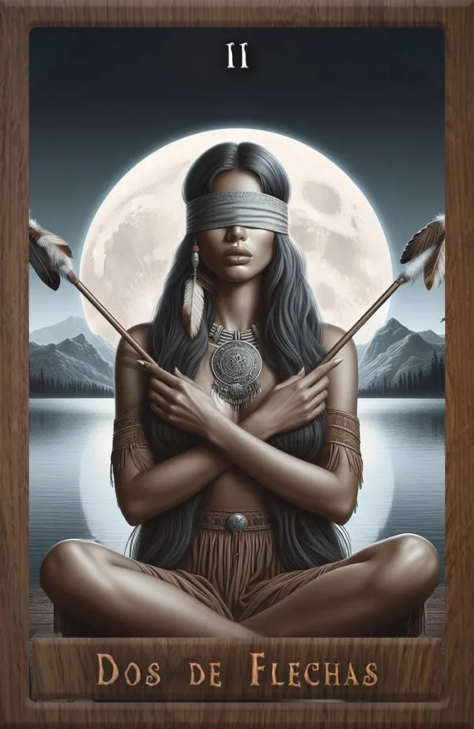 Wakan TAROT - Dos de Flechas