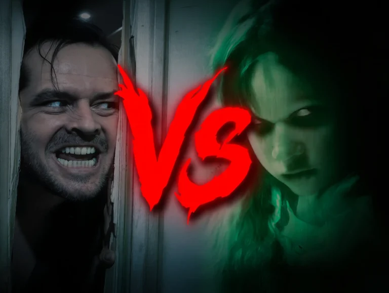 el resplandor vs el exorcista poster