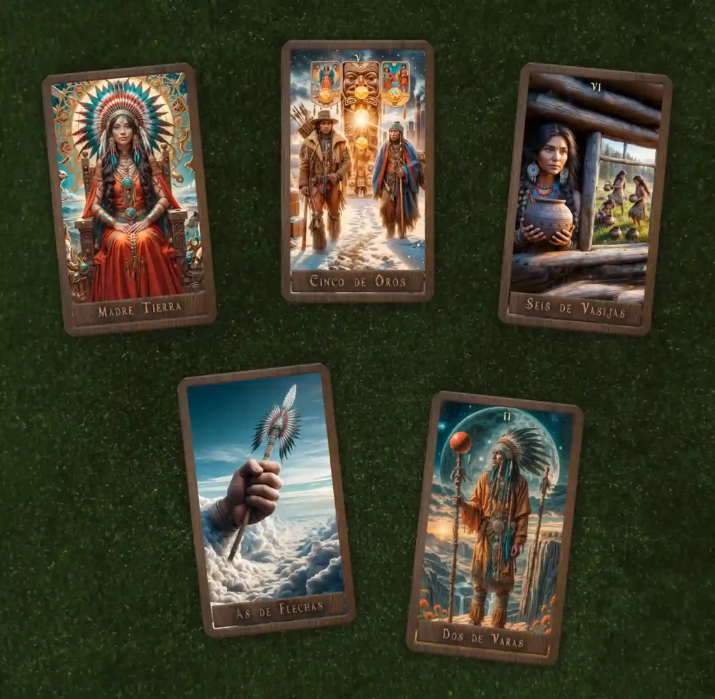 WAKAN TAROT - LECTURA