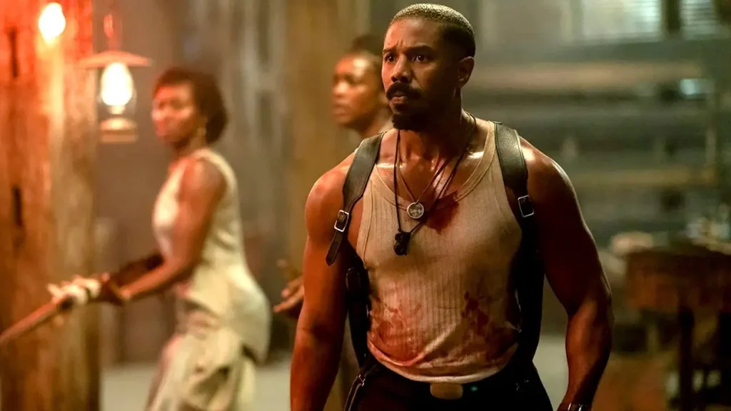 Sinners de Ryan Coogler - Michael B Jordan en acción