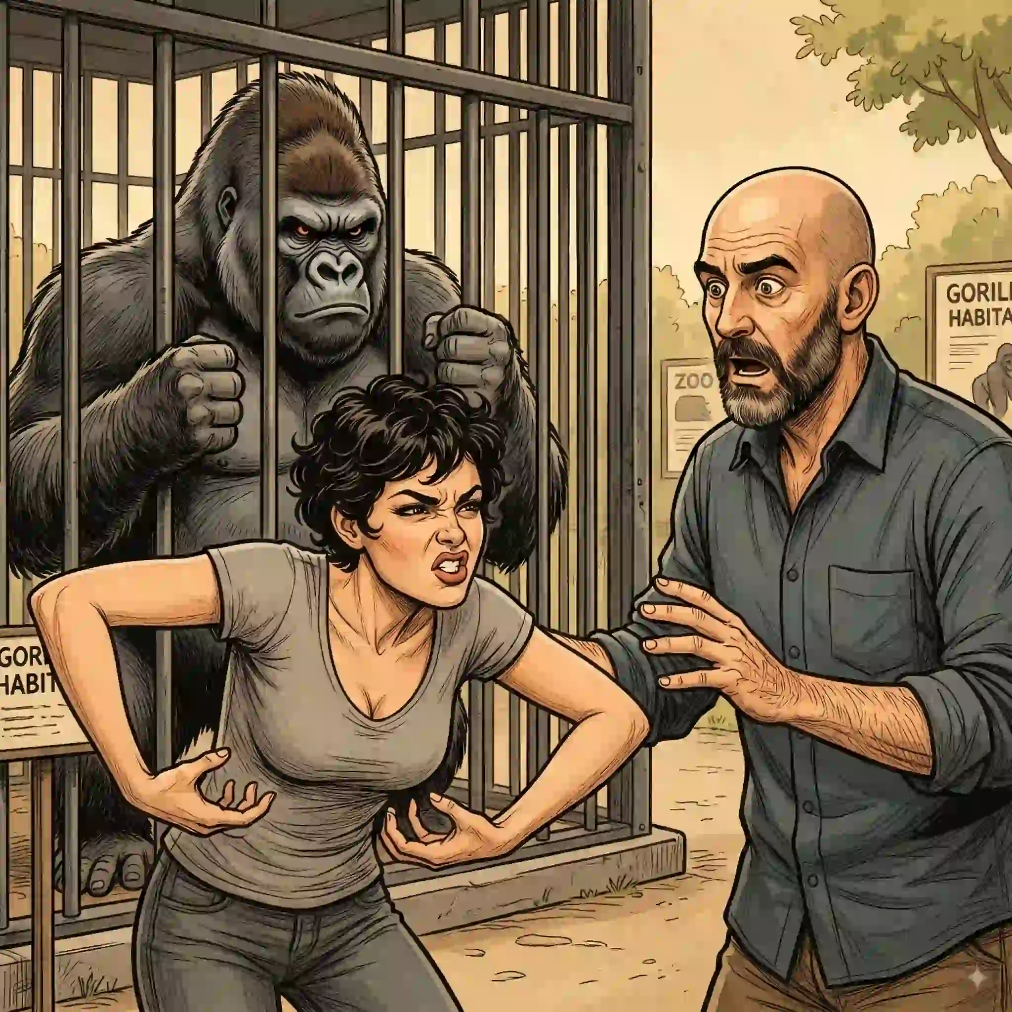 El negocio de la victimización - Henry y Daria en el zoo