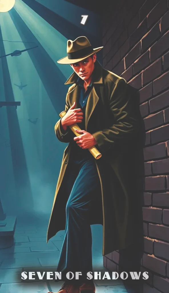 Seven of Shadows - Tirada DRAE de tarot evolutivo
