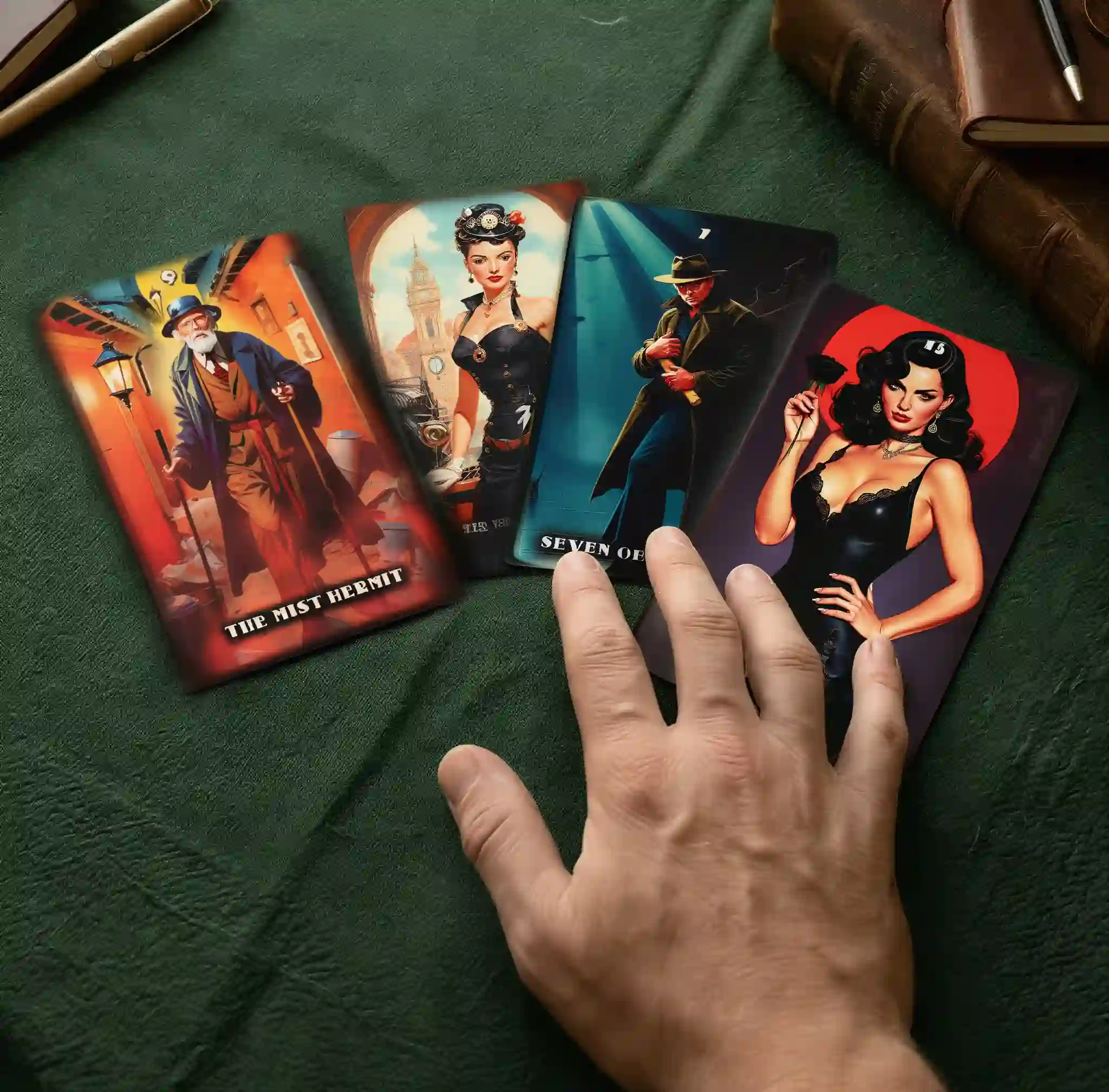 Tirada DRAE de tarot terapéutico