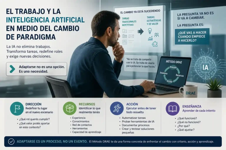 el trabajo y la inteligencia artificial - metodo DRAE