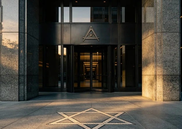 simbolos ocultos en la vida cotidiana - los logos en las fachadas de algunos edifcios