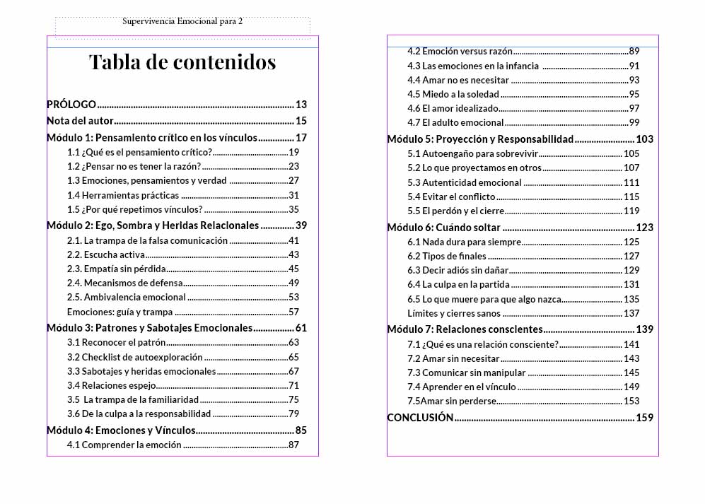 Supervivencia Emocional para 2 — Guía ilustrada para relaciones conscientes - Mockup