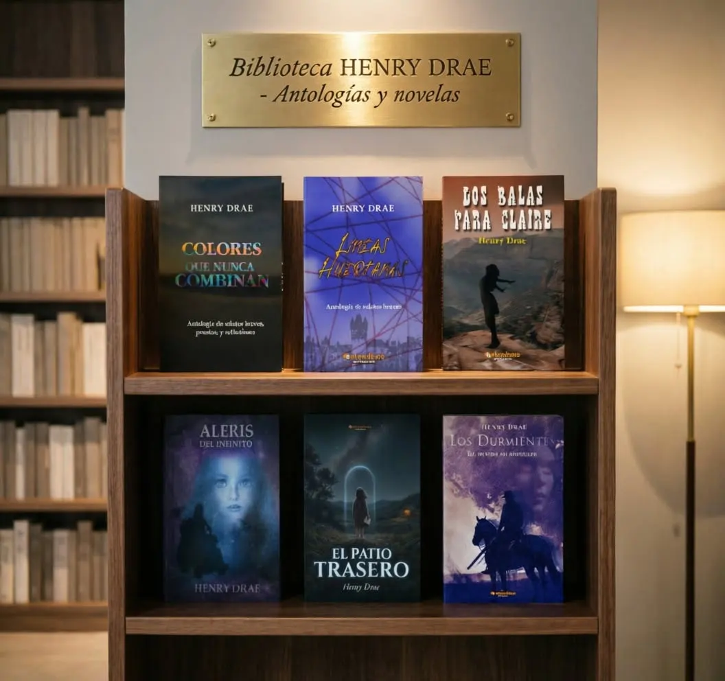 escritor independiente en Argentina - Biblioteca de ficcion de HENRY DRAE