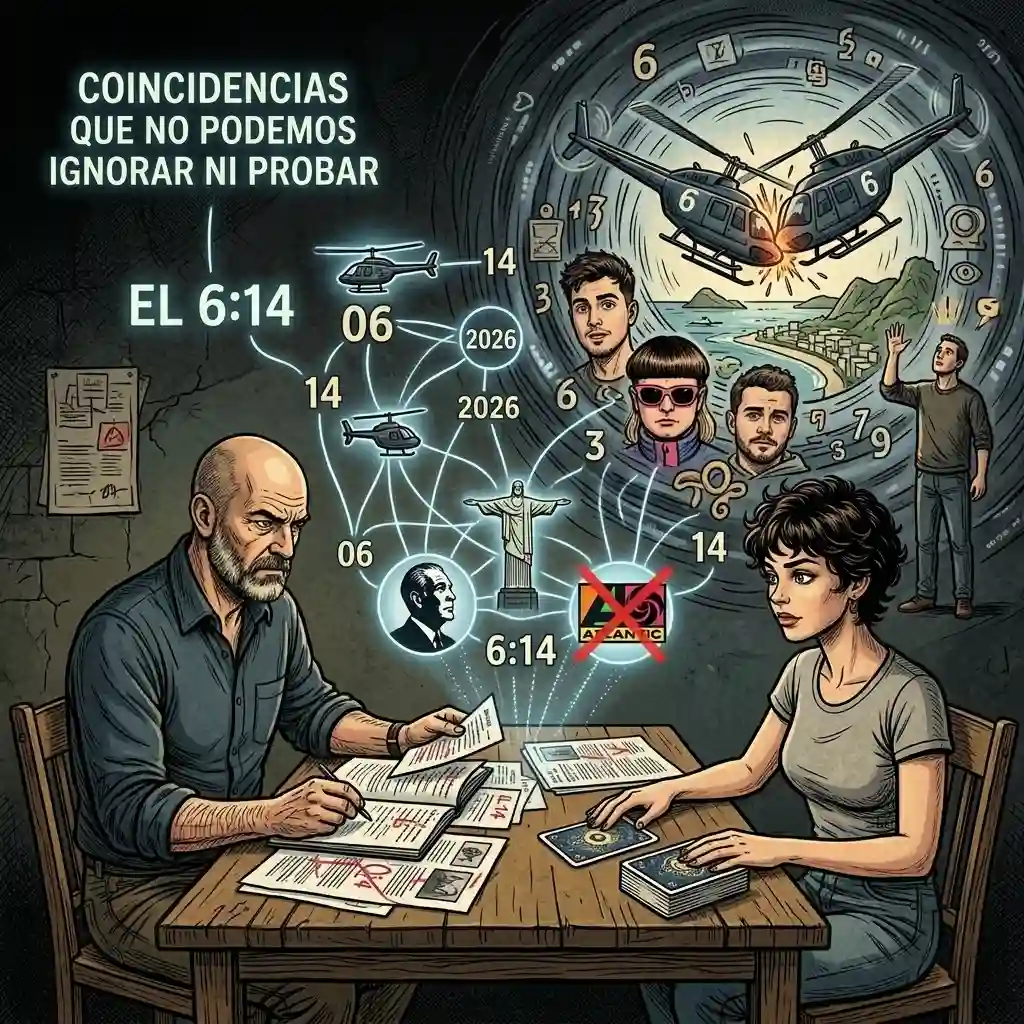 coincidencias en la muerte de Gaspi - henry y daria