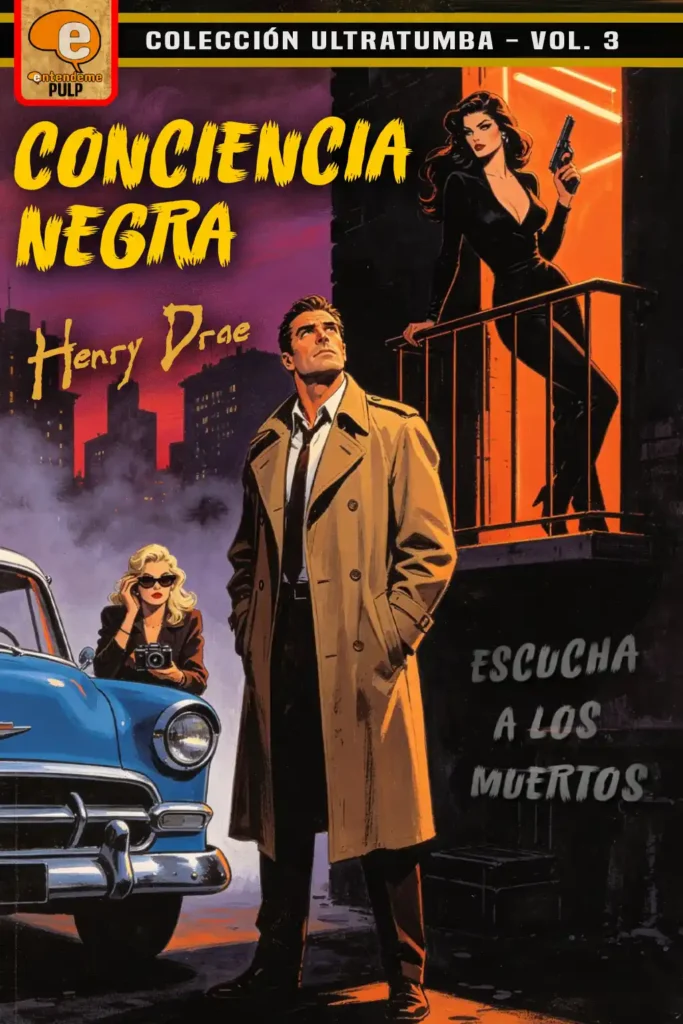 Conciencia Negra: Bolsilibro Pulp Argentino | Henry Drae - Contiene un capítulo inspirado en este cuento sobre el miedo a perder un hijo.