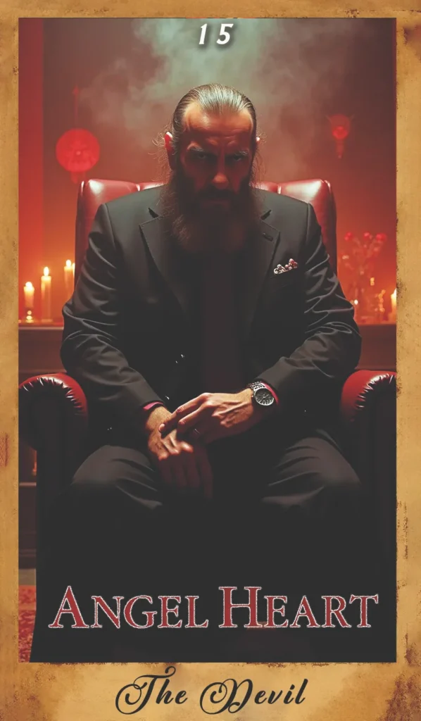 The Devil - Carta del tarot de peliculas de terror Dreadful Encounters