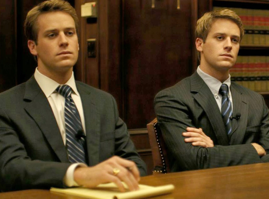 Armie Hammer en The Social Network, protagonista de la película Citizen Vigilante prohibida en Alemania