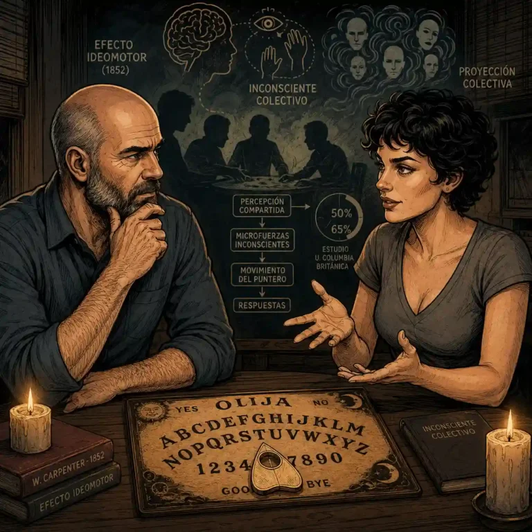 Por qué se mueve la Ouija - Henry y Daria