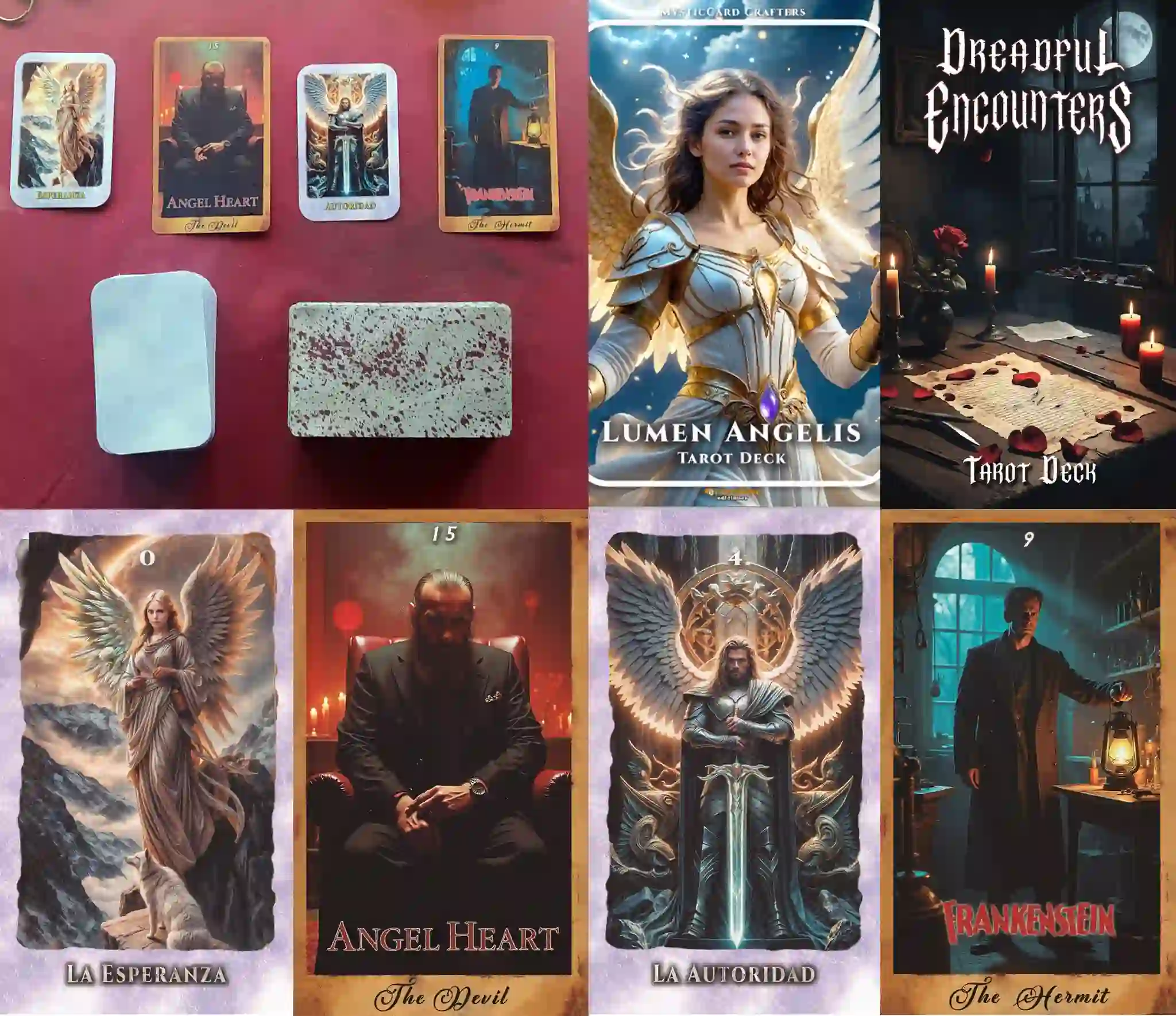 Lectura mixta de tarot: cómo combinar mazos para un análisis profundo