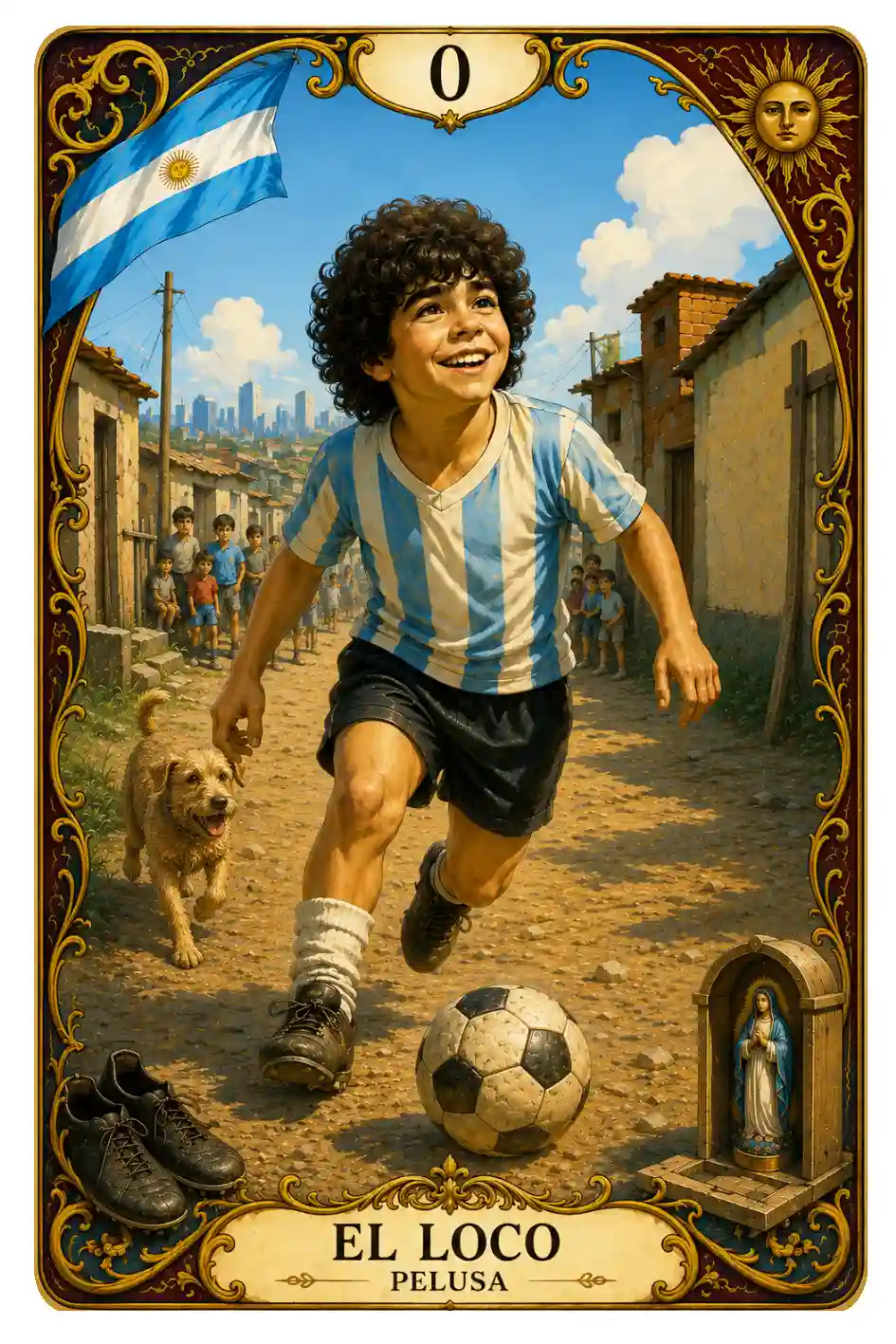 El loco del tarot argentino - Pelusa Maradona
