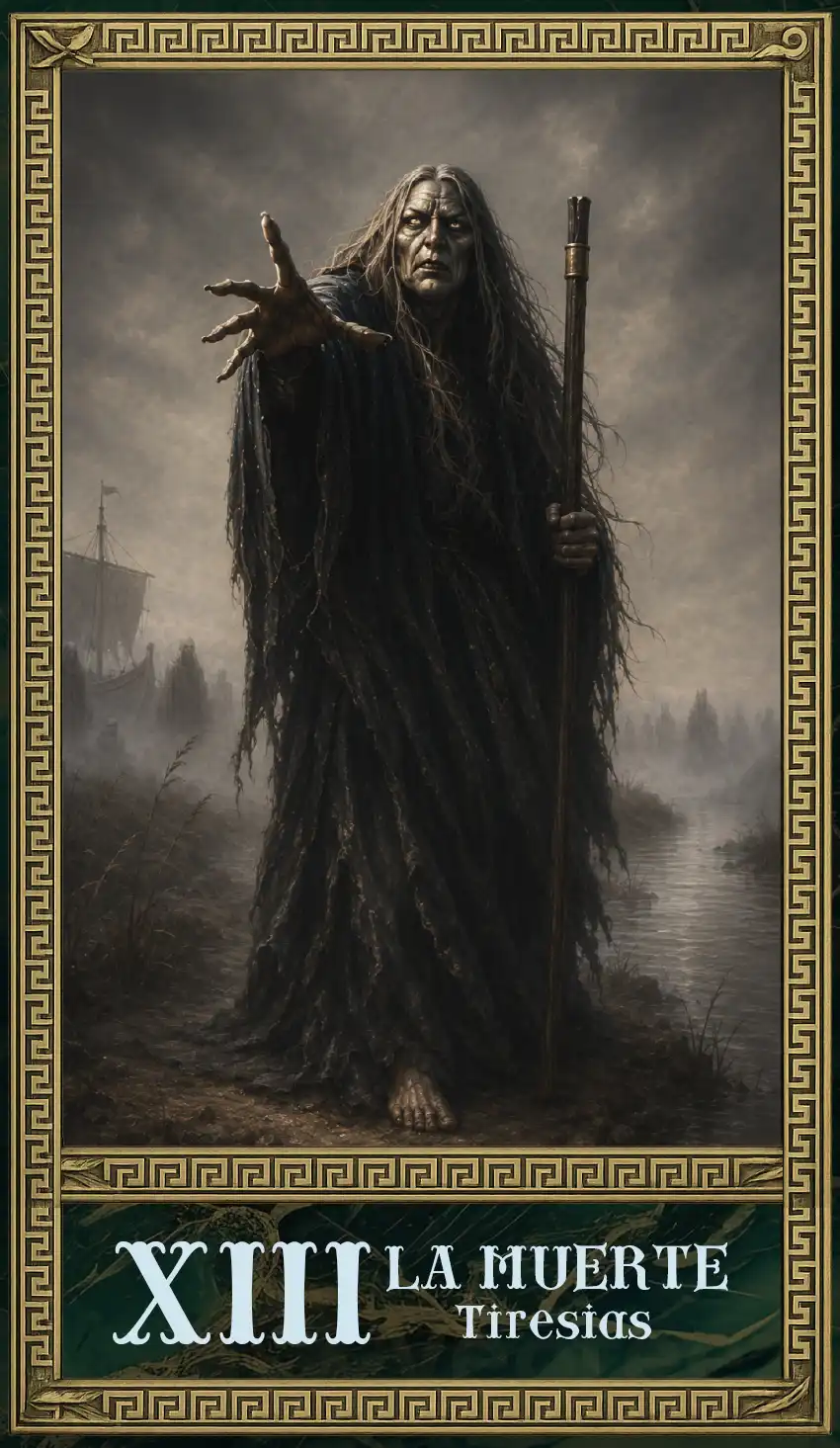 La Muerte — Tiresias, El Regreso de Odiseo
