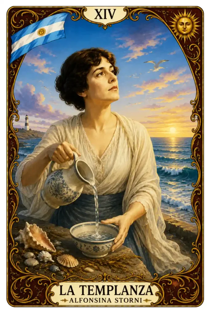 Tarot para argentinos en el exterior - Alfonsina Storni