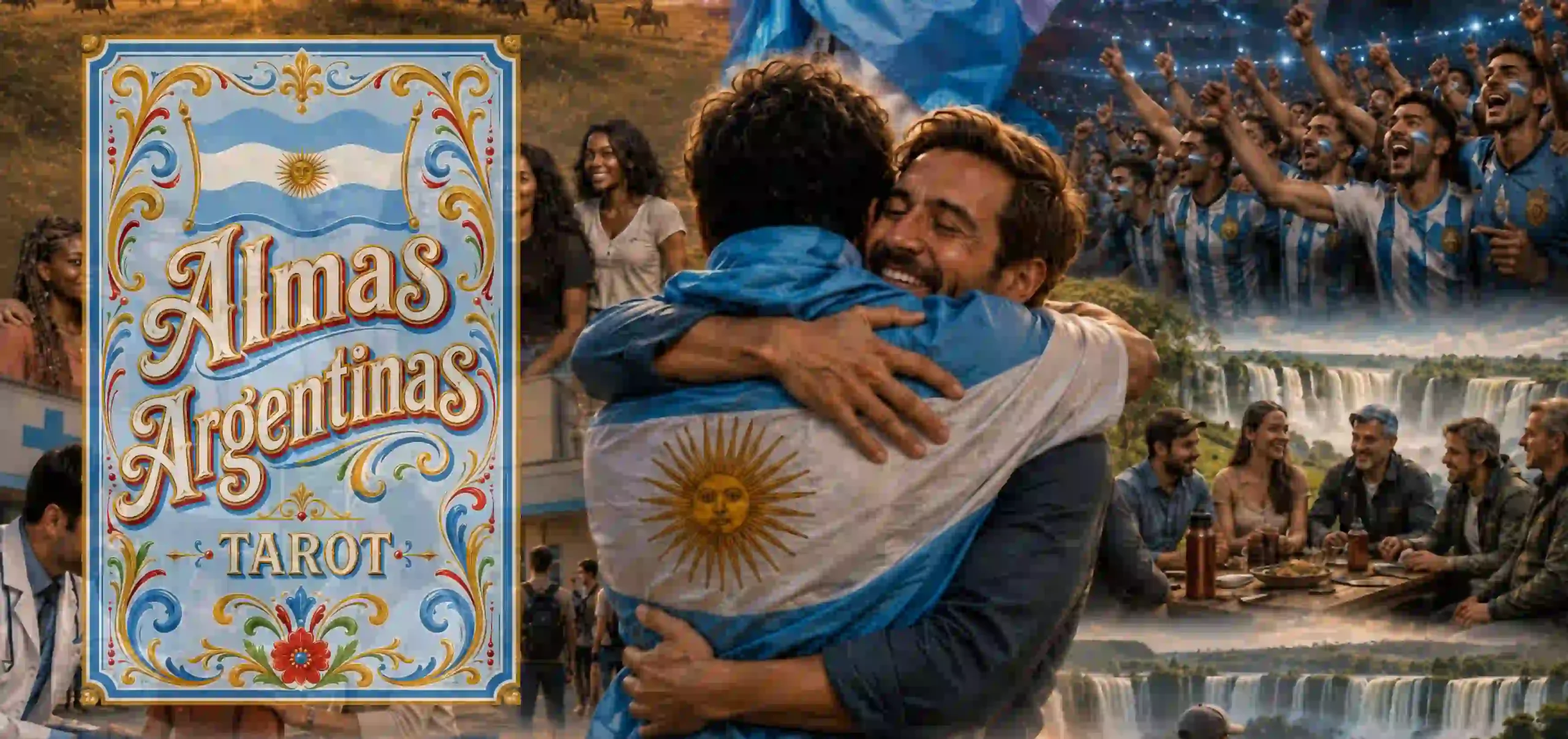 kit imprimible tarot argentino Almas Argentinas