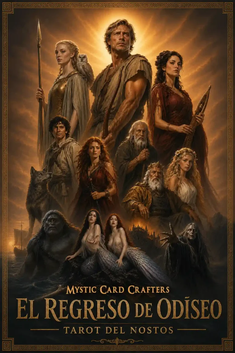 El Regreso de Odiseo - Tarot basados en el Tarot de la odisea 78 cartas