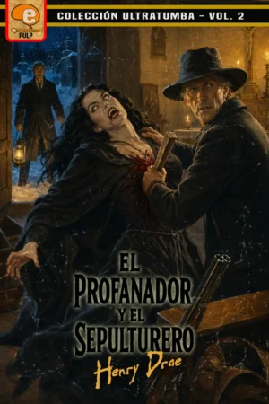 comprar El Profanador y el Sepulturero - portada de la novela de terror gótico