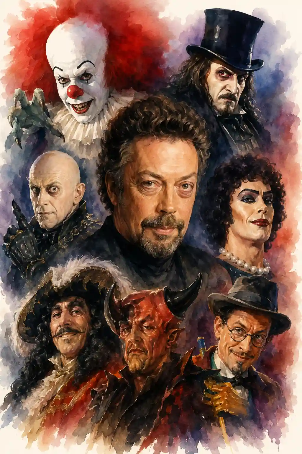 Los villanos de Tim Curry - homenaje por su fallecimiento
